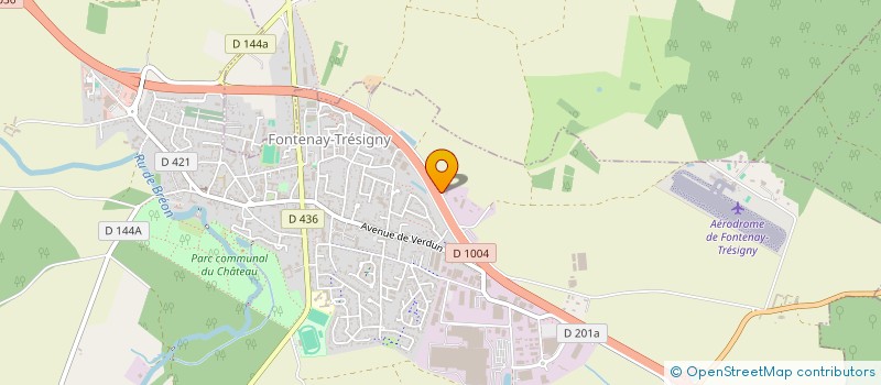 localisation de l'entreprise SCI ANNA 2  FONTENAY-TRESIGNY