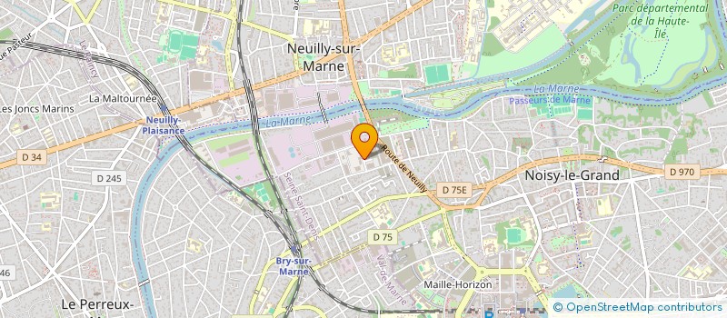 localisation de l'entreprise SCI ANNA à NOISY-LE-GRAND