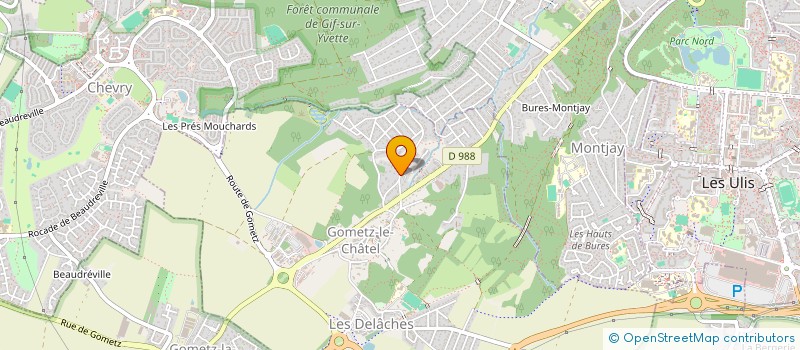 localisation de l'entreprise SCI ANNA  GOMETZ-LE-CHATEL