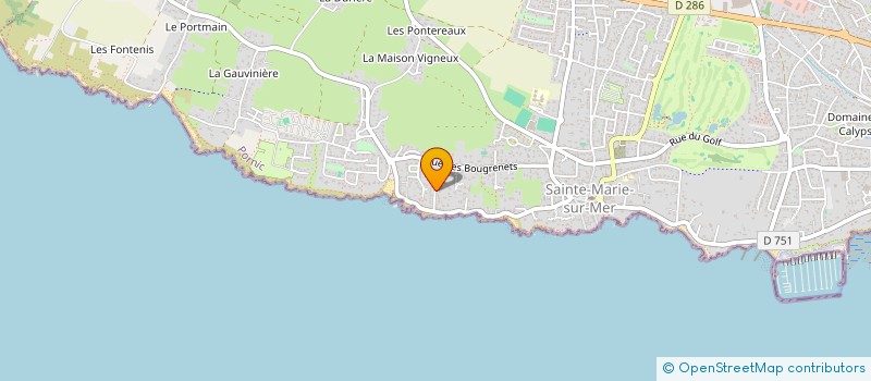 localisation de l'entreprise SCI ANNA  PORNIC