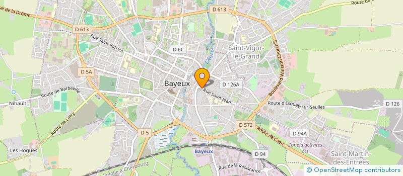 localisation de l'entreprise SCI ANNA  BAYEUX