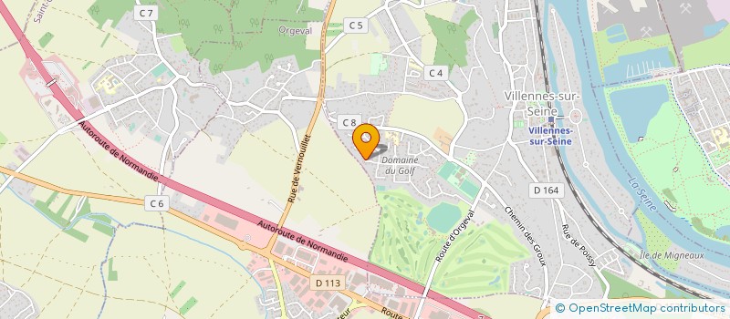 localisation de l'entreprise SCI ANNA  VILLENNES-SUR-SEINE