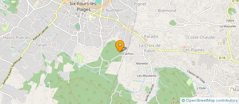 localisation de l'entreprise SCI ANNA à SIX-FOURS-LES-PLAGES