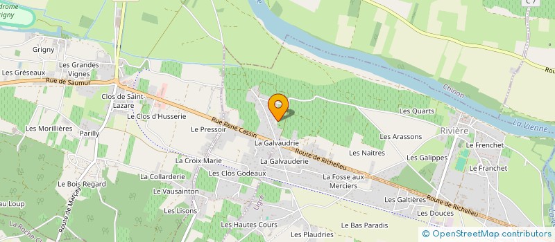 localisation de l'entreprise SCI ANNA  RIVIERE