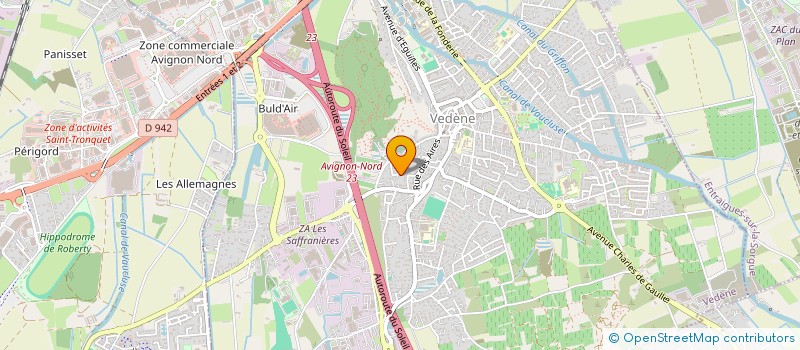 localisation de l'entreprise SCI ANNA  VEDENE