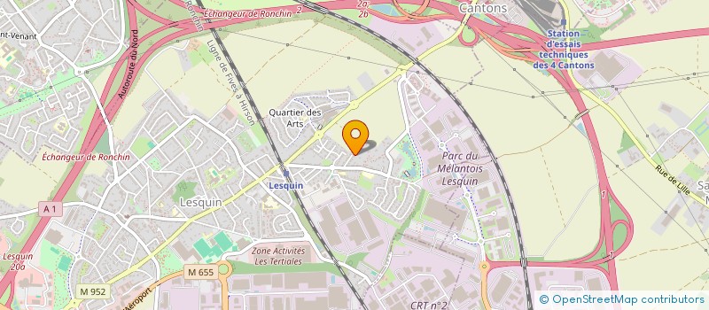 localisation de l'entreprise SCI ANNA à LESQUIN