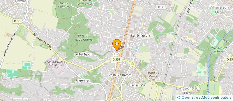 localisation de l'entreprise SCI ANNA  MONTLHERY