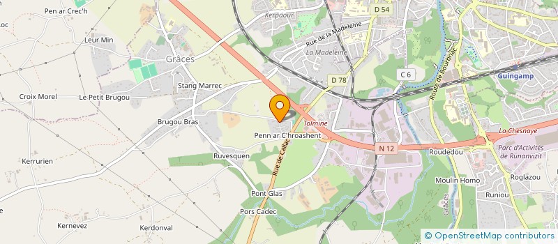 localisation de l'entreprise SCI ANNA  GRACES