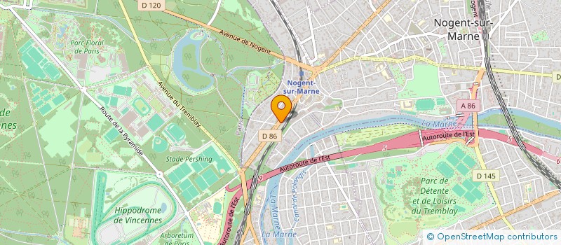 localisation de l'entreprise SCI ANNA  NOGENT-SUR-MARNE