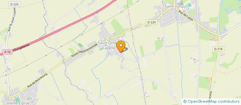 localisation de l'entreprise SCI ANNA  SAINT-OMER-CAPELLE