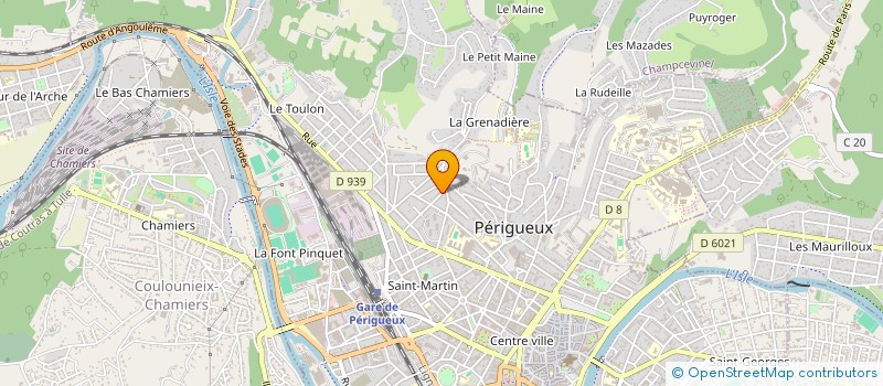 localisation de l'entreprise SCI ANNA ET ANTONY à PERIGUEUX