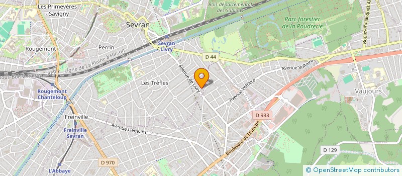 localisation de l'entreprise SCI ANNA & KS à SEVRAN