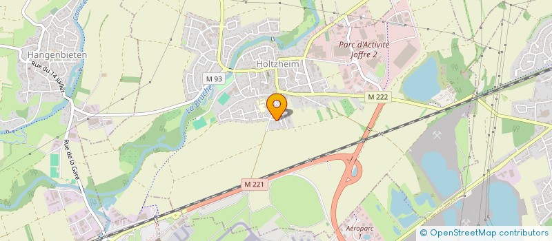 localisation de l'entreprise SCI ANNABELLE  HOLTZHEIM