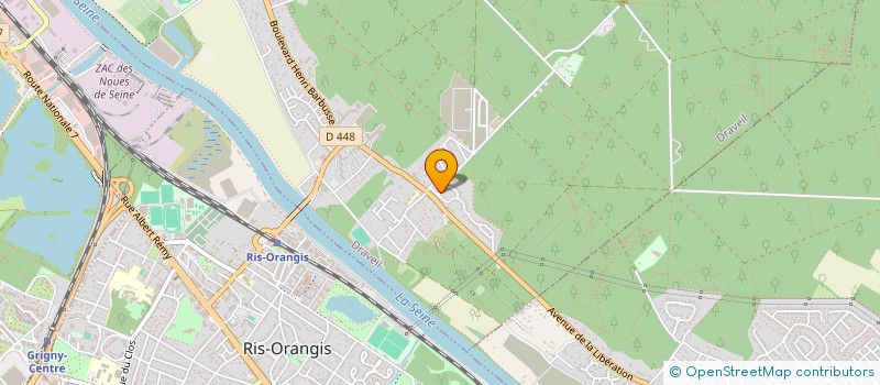 localisation de l'entreprise SCI ANNAJOSI à DRAVEIL