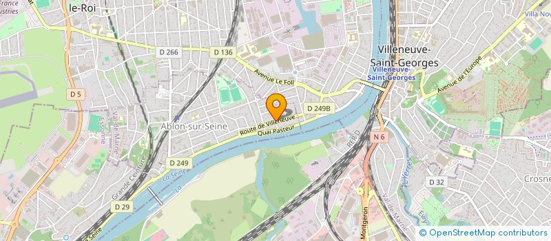 localisation de l'entreprise SCI ANNAMAYER-REANT  ABLON-SUR-SEINE