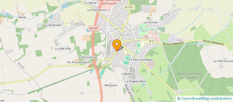 localisation de l'entreprise SCI ANNCLE  NOZAY