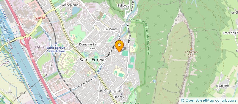 localisation de l'entreprise SCI ANNE  SAINT-EGREVE