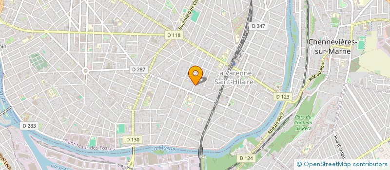 localisation de l'entreprise SCI ANNE à SAINT-MAUR-DES-FOSSES