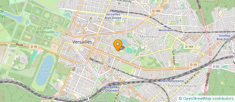 localisation de l'entreprise SCI ANNE CLAIRE à VERSAILLES