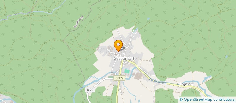localisation de l'entreprise SCI ANNE CLEMENCE  GESPUNSART