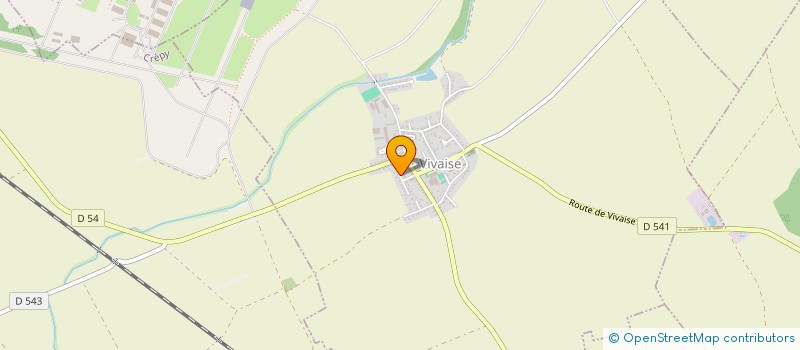 localisation de l'entreprise SCI ANNE DE BRETAGNE  VIVAISE