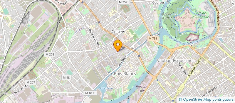 localisation de l'entreprise SCI ANNE DE BRETAGNE à LILLE