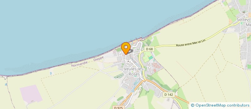 localisation de l'entreprise SCI ANNE DU BOURG  VEULES-LES-ROSES