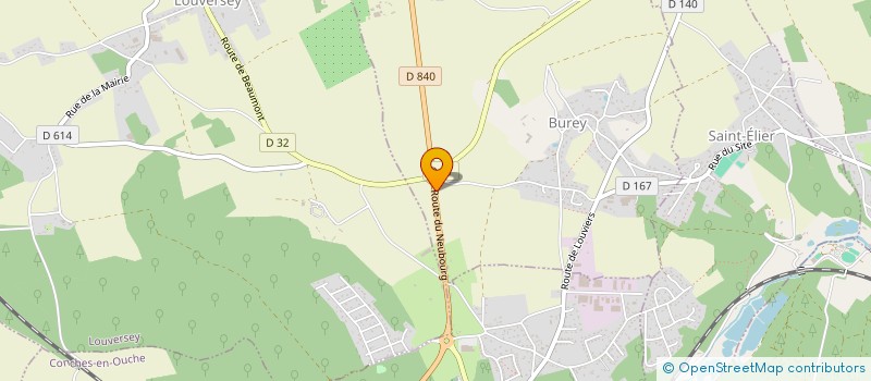 localisation de l'entreprise SCI ANNE EAUX NIMES  BUREY