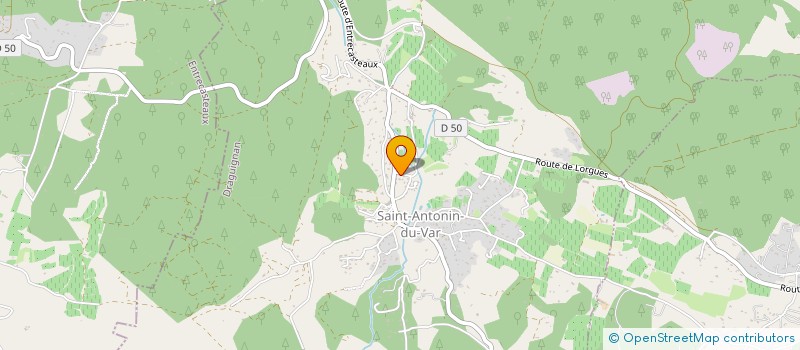 localisation de l'entreprise SCI ANNE ET J2M  SAINT-ANTONIN-DU-VAR