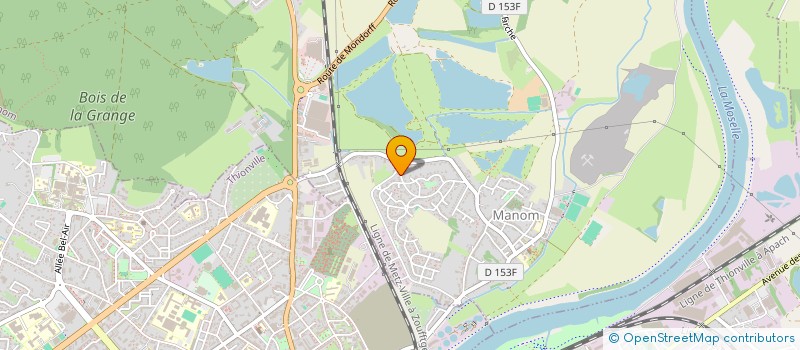 localisation de l'entreprise SCI ANNE ET JOSEPH  KEDANGE-SUR-CANNER