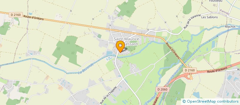 localisation de l'entreprise SCI ANNE FRANCK à CHEVILLON-SUR-HUILLARD