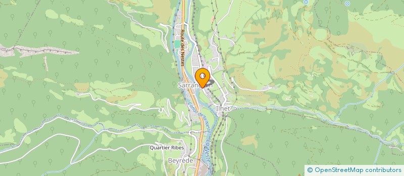 localisation de l'entreprise SCI ANNE MARIE TARRENE  SARRANCOLIN