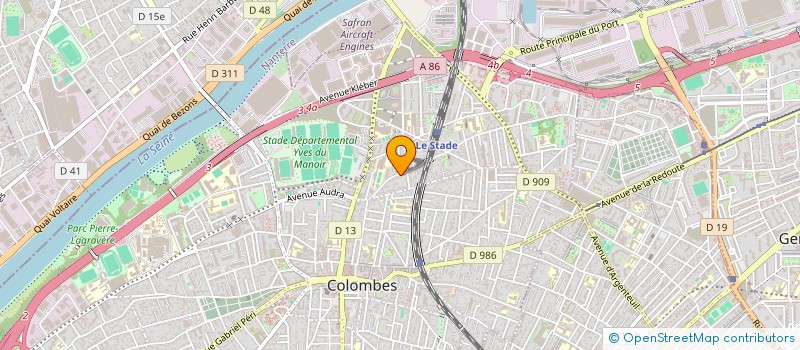 localisation de l'entreprise SCI ANNECIENNE à COLOMBES