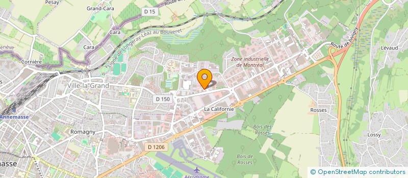 localisation de l'entreprise SCI ANNECY FACTORY  VILLE-LA-GRAND