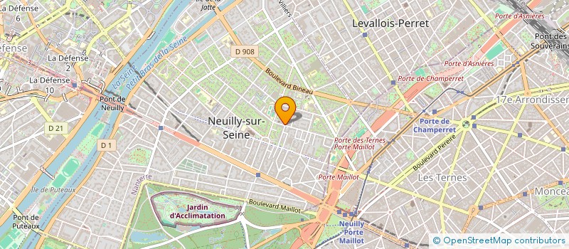 localisation de l'entreprise SCI ANNEPIERRE à NEUILLY-SUR-SEINE