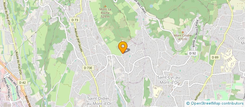 localisation de l'entreprise SCI ANNESOLEIL  SAINT-DIDIER-AU-MONT-D'OR