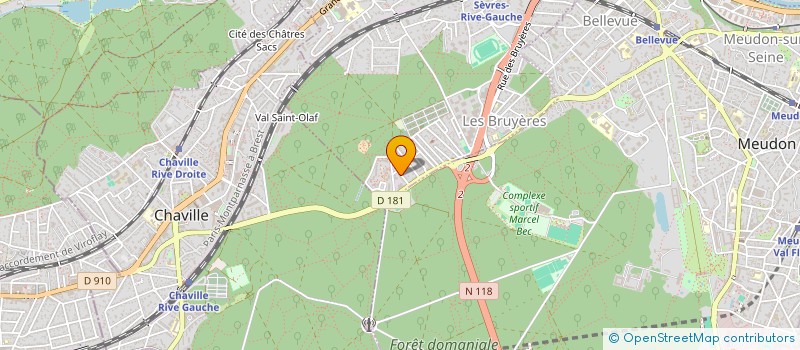 localisation de l'entreprise SCI ANNESOPHI  SEVRES