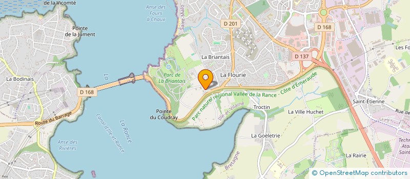 localisation de l'entreprise SCI ANNETTE  SAINT-MALO