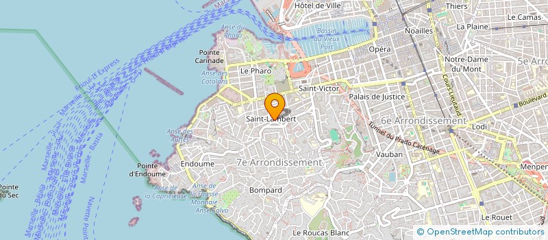 localisation de l'entreprise SCI ANNEXE VENDOME à MARSEILLE