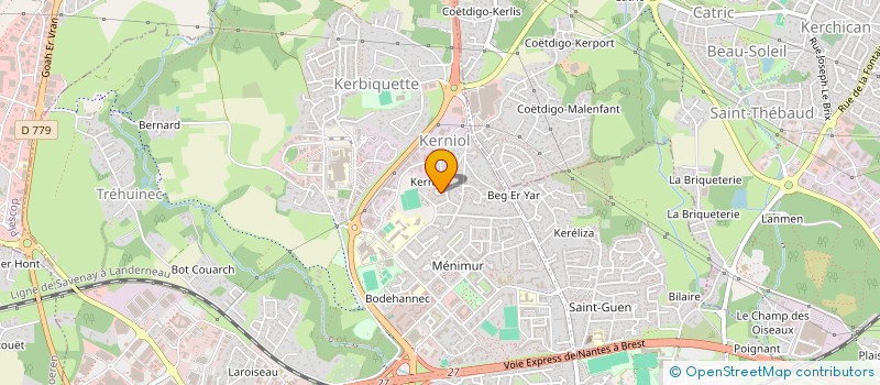 localisation de l'entreprise SCI ANNI à VANNES