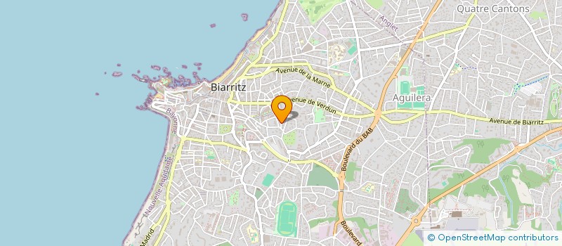 localisation de l'entreprise SCI ANNIA à BIARRITZ