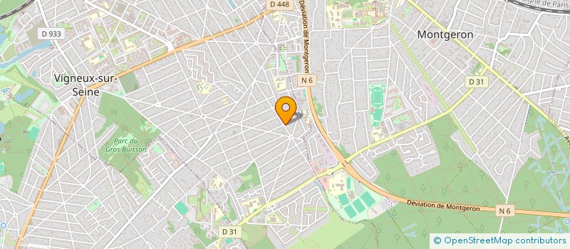 localisation de l'entreprise SCI ANNICK CLEMENT VINCENT CROZAS - ACVC  VIGNEUX-SUR-SEINE