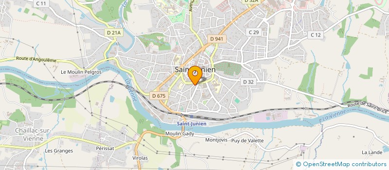 localisation de l'entreprise SCI ANNICO à SAINT-JUNIEN