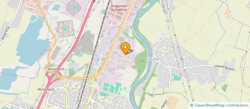 localisation de l'entreprise SCI ANNIE BRIGITTE CHRISTINE  MURET