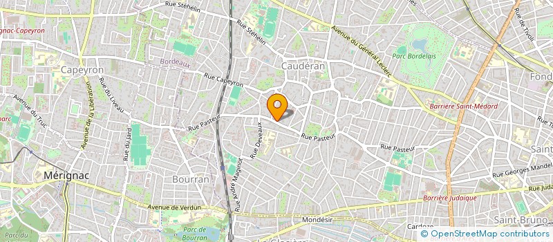 localisation de l'entreprise SCI ANNIELIE  BORDEAUX