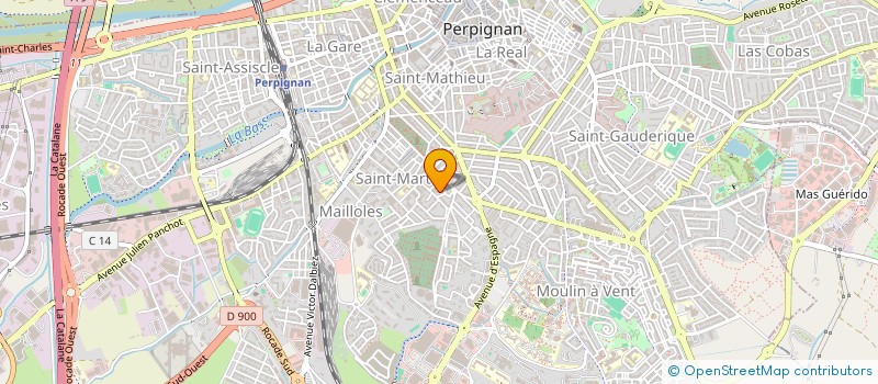 localisation de l'entreprise SCI ANNIOL à PERPIGNAN