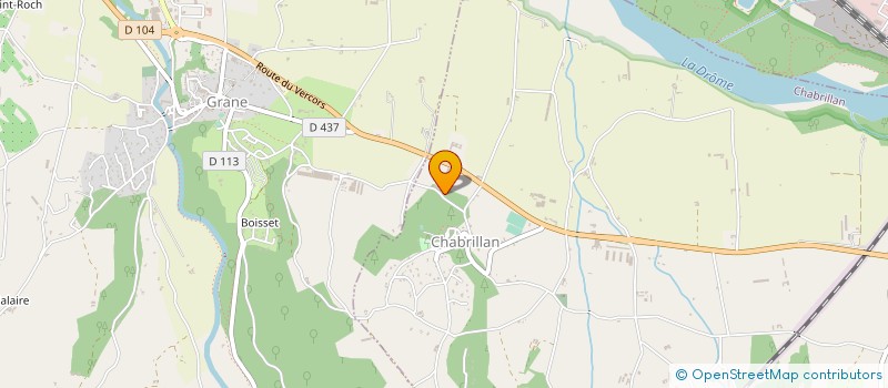 localisation de l'entreprise SCI ANNJAN  CHABRILLAN