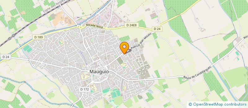 localisation de l'entreprise SCI ANNOLI  MAUGUIO