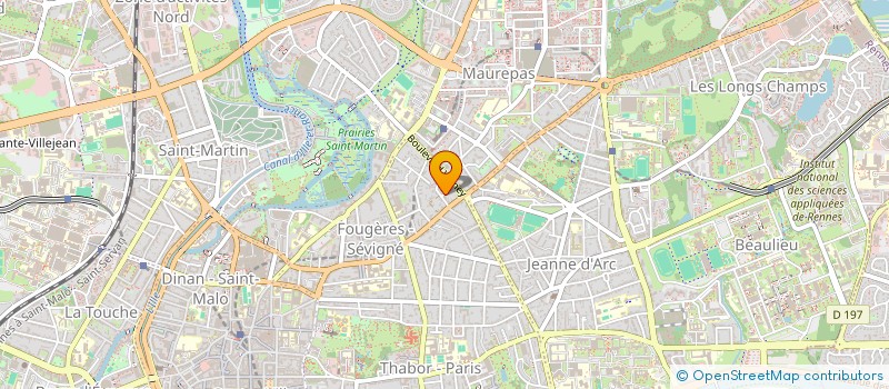 localisation de l'entreprise SCI ANNONA  RENNES