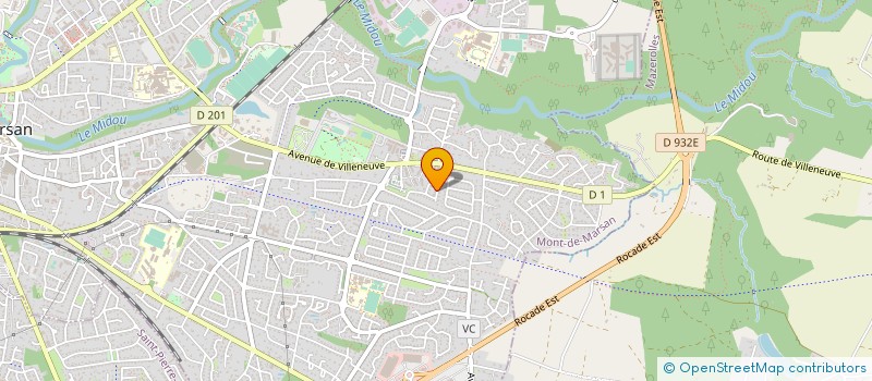 localisation de l'entreprise SCI ANNOOT à MONT-DE-MARSAN